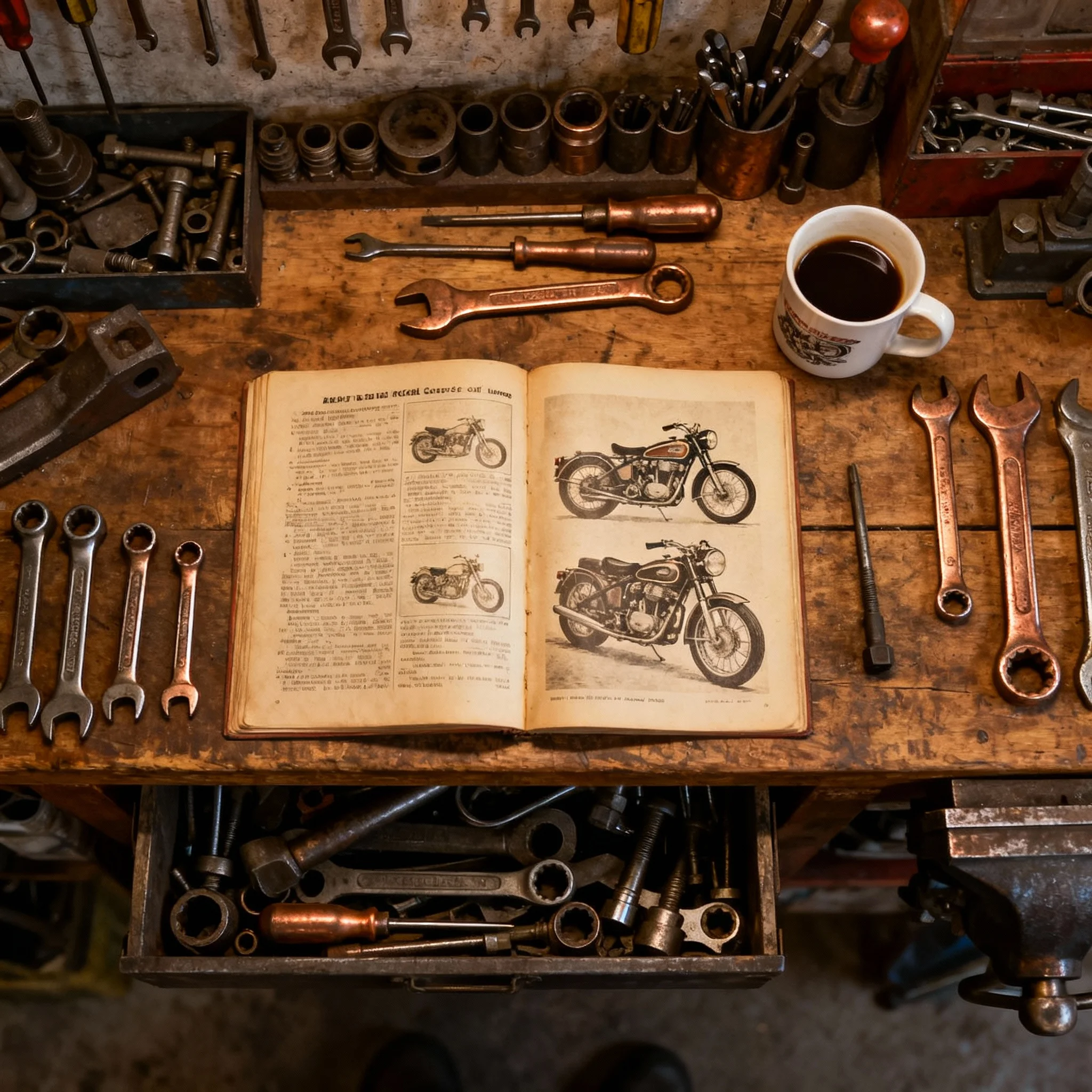 Guides mécaniques moto : tutoriels vidange et entretien