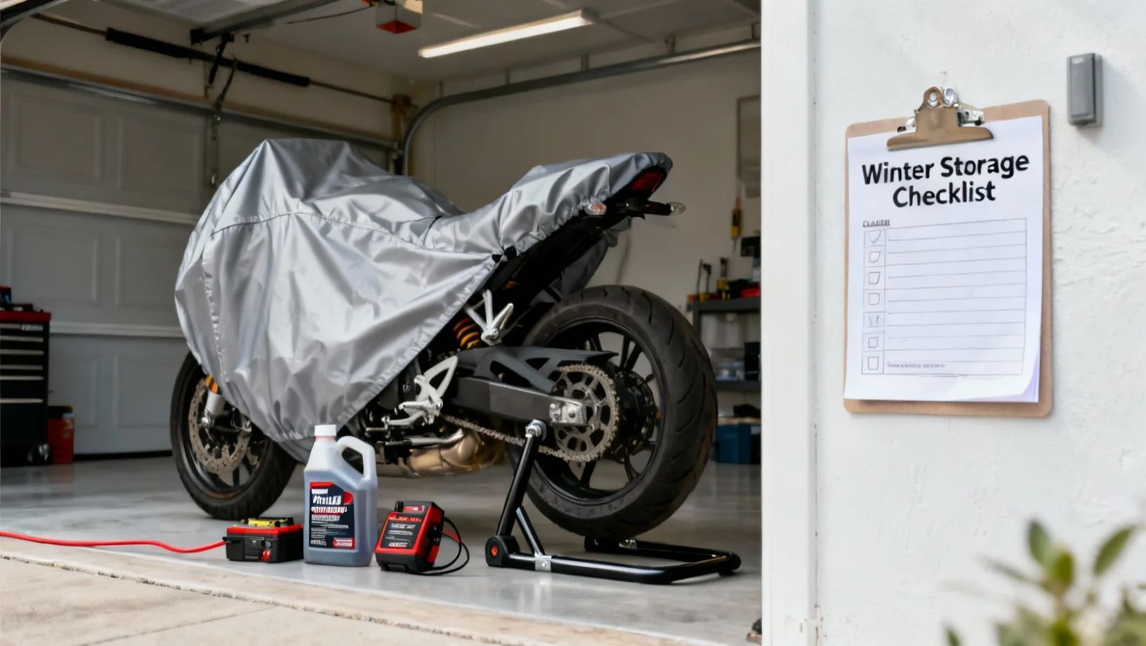 Hivernage moto : 7 étapes pour protéger ta machine tout l'hiver